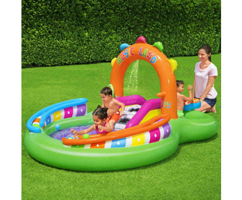 Bestway Inflatable Swimming Play Pool Kids Above Ground Kid Game Toy 3 People