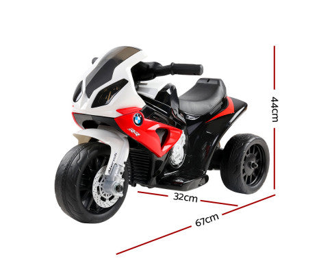Kids Ride On Motorbike BMW Licensed S1000RR Motorcycle Car Red