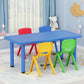Keezi Kids Chairs Set Plastic Set of 4 Activity Study Chair 50KG