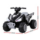 Rigo Kids Ride On Car ATV Quad Motorbike Electric Outdoor Toys 12V Black