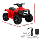 Rigo Kids Ride On ATV Quad Motorbike Car 4 Wheeler Electric Toys Battery Red