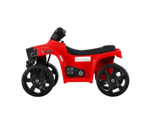 Rigo Kids Ride On ATV Quad Motorbike Car 4 Wheeler Electric Toys Battery Red