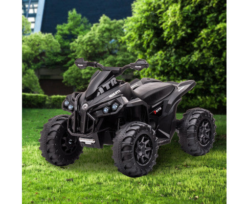 Kahuna GTS99 Kids Electric Ride On Quad Bike Toy ATV 50W - Black