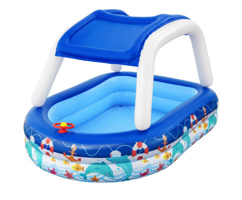 Bestway Kids Play Pools Above Ground Inflatable Swimming Pool Canopy Sunshade