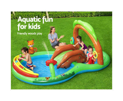 Bestway Swimming Pool Above Ground Inflatable Kids Friendly Woods Play Pools