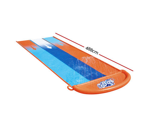 Bestway Water Slip And Slide Kids Inflatable Splash Toy Outdoor Triple 4.88M