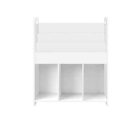 Keezi Kids Bookcase Childrens Bookshelf Display Cabinet Toys Storage Organizer