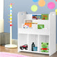 Keezi Kids Bookcase Childrens Bookshelf Display Cabinet Toys Storage Organizer