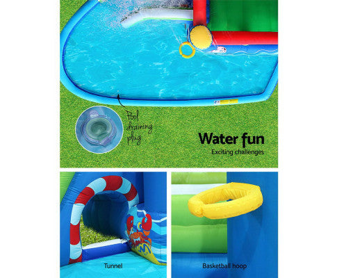 Happy Hop Inflatable Water Jumping Castle Bouncer Kid Toy Windsor