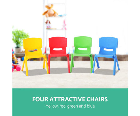 Keezi Set of 4 Kids Play Chairs