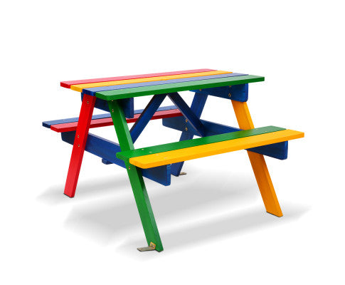 Keezi Kids Wooden Picnic Bench Set