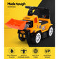 Kids Ride On Car Toys Truck Bulldozer Digger Toddler Toy Foot to Floor