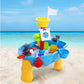 Keezi Kids Beach Sand and Water Toys Outdoor Table Pirate Ship Childrens Sandpit