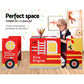 Keezi Kids Fire Truck Table & Chair Set