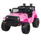 Rigo Kids Ride On Car Electric 12V Car Toys Jeep Battery Remote Control Pink