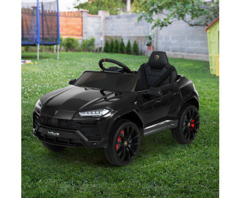 12V Electric Kids Ride On Toy Car Licensed Lamborghini URUS Remote Control Black