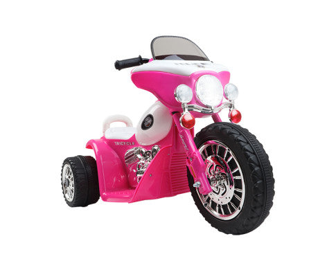 Rigo Kids Ride On Motorcycle Motorbike Car Harley Style Electric Toy Police Bike