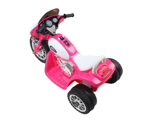 Rigo Kids Ride On Motorcycle Motorbike Car Harley Style Electric Toy Police Bike