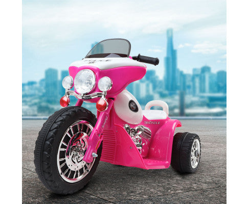 Electric kids police online bike