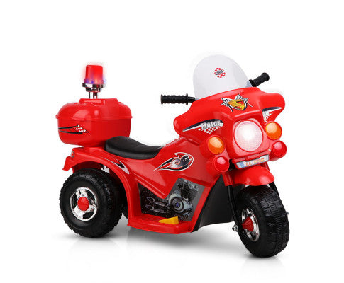 Rigo Kids Ride On Motorbike Motorcycle Car Red