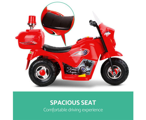 Rigo Kids Ride On Motorbike Motorcycle Car Red