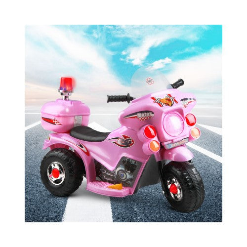 Rigo Kids Ride On Motorbike Motorcycle Car Pink