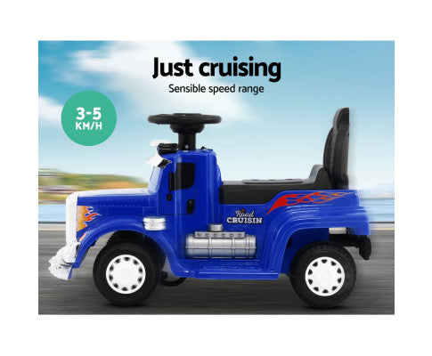 Ride On Cars Kids Electric Toys Car Battery Truck Childrens Motorbike Toy Rigo Blue