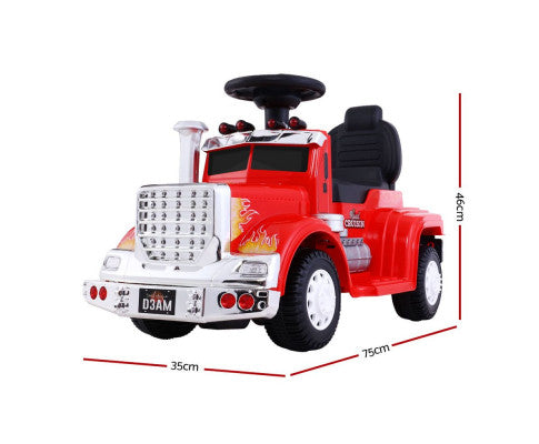 Ride On Cars Kids Electric Toys Car Battery Truck Childrens Motorbike Toy Rigo Red