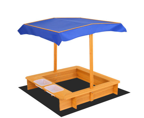 Keezi Outdoor Canopy Sand Pit