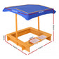 Keezi Outdoor Canopy Sand Pit