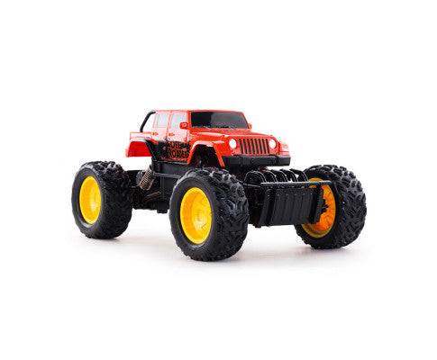 Remote Control Off Roader Rock Crawler 1:18 Scale Orange Brand New Radio Remote Orange