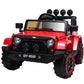 ROVO KIDS Electric Ride On 12V 4WD Jeep Inspired Car Boys Toy Battery Red