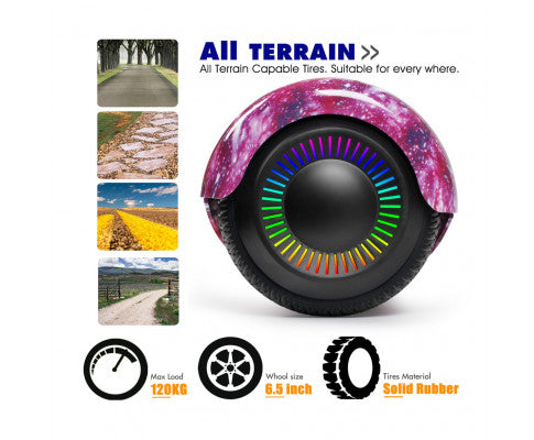 Pink all terrain online hoverboard