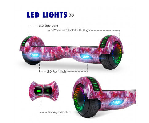 Funado Smart S W1 Hoverboard Pink Sky FND HB 103 QK Kidz World