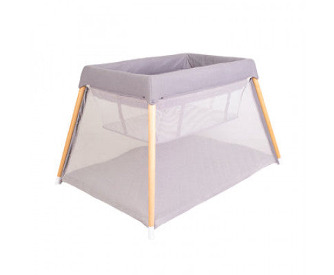 Zuri Timber Travel Cot - Natural