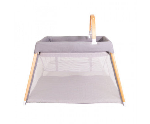 Zuri Timber Travel Cot - Natural